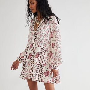 Free people Sylvie mini dress size medium